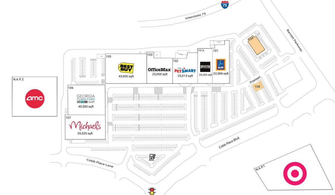 Barrett Place (13 stores) - shopping in Kennesaw, Georgia GA GA 30144 ...