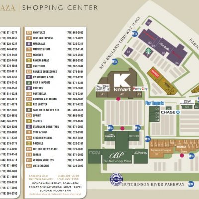 Bay Plaza Shopping Center (56 stores 