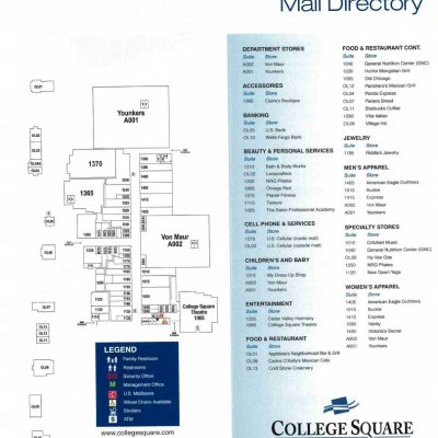 College Square Mall (41 stores) - shopping in Cedar Falls, Iowa IA ...