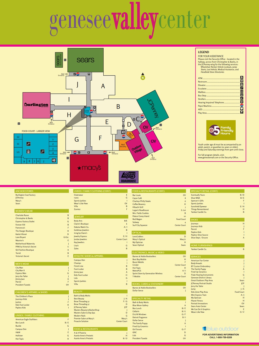Genesee Valley Mall Map | Gadgets 2018