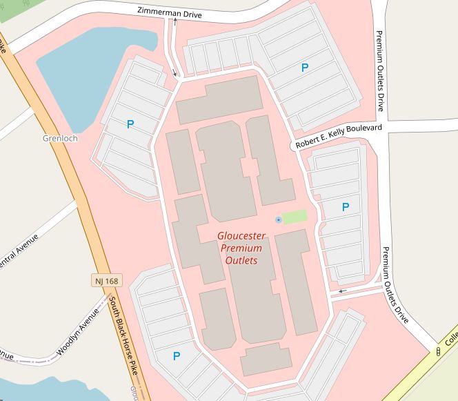 Gloucester Premium Outlets Map