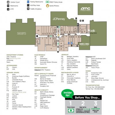 Jacksonville Mall (59 stores) - shopping in Jacksonville, North ...