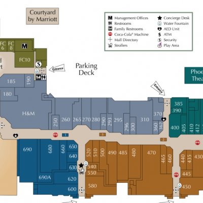 Park Place Mall Map - Black Sea Map