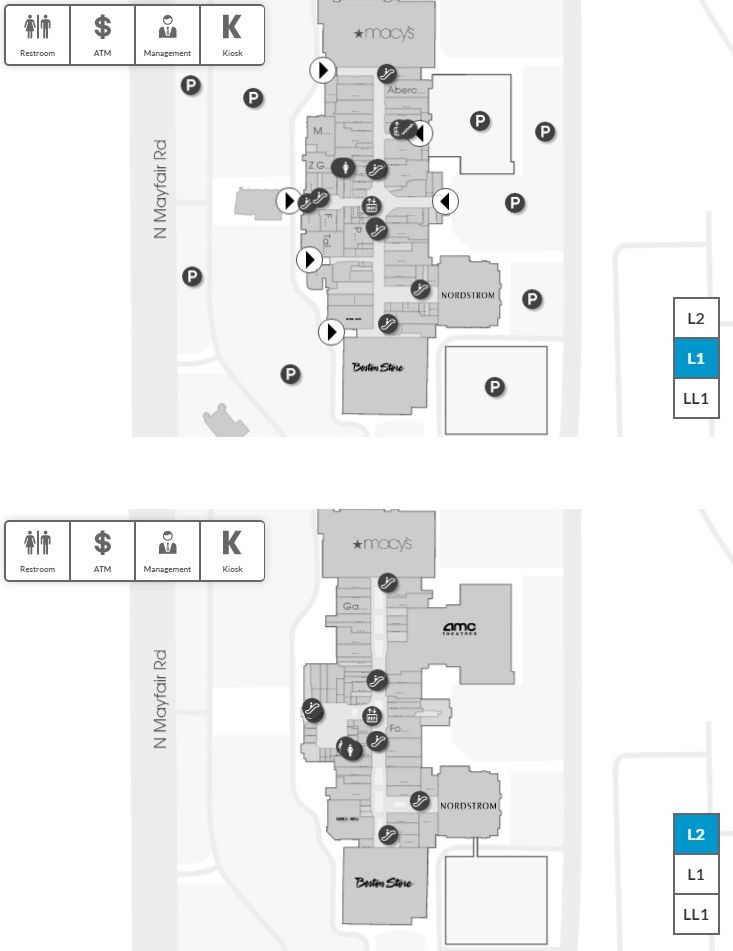 Mayfair Mall (165 stores) - shopping in Wauwatosa, Wisconsin WI 53226 ...