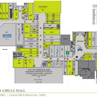 Military Circle Mall (86 stores) - shopping in Norfolk, Virginia VA ...
