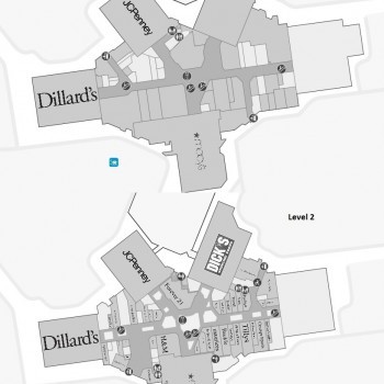 Southwest Plaza plan - map of store locations