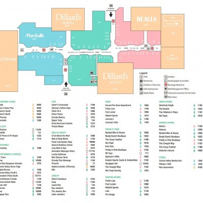 Sunset Mall (86 stores) - shopping in San Angelo, Texas TX 76904 ...