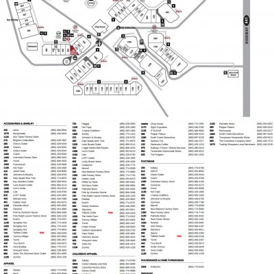 tanger outlet sevierville map Tanger Outlets Sevierville 107 Stores Outlet Shopping In Sevierville Tennessee Tn 37862 Mallscenters tanger outlet sevierville map