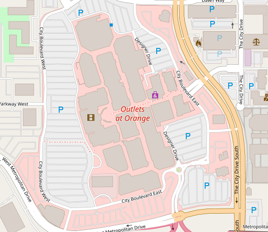 The Outlets At Orange 1287 