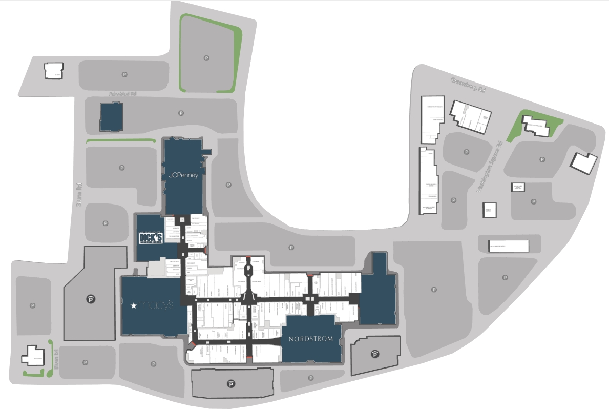 map of washington square mall        <h3 class=